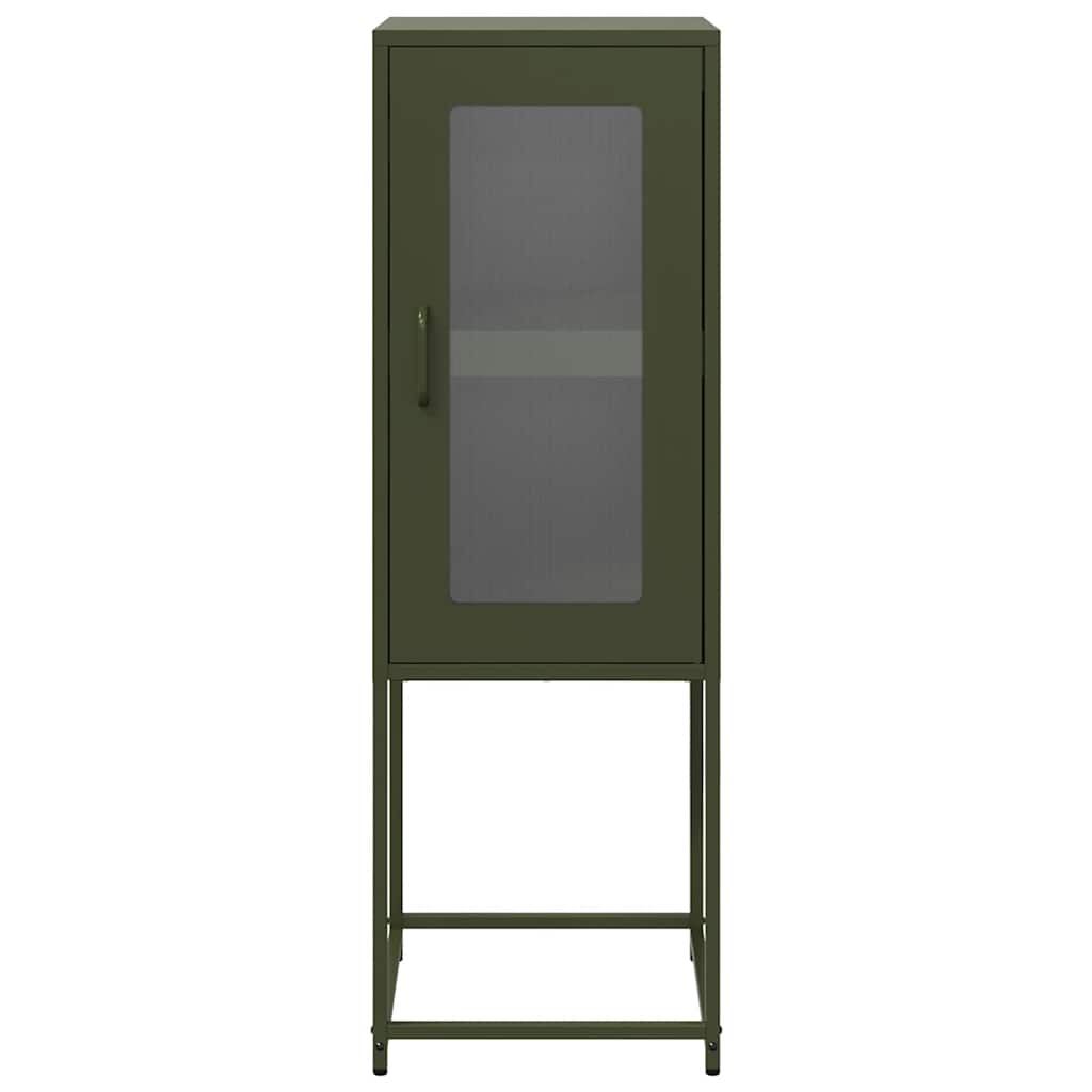 Sideboard Olive Green 36x39x107 cm Cold-rolled Steel